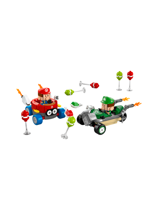 LEGO SUPER MARIO - LEGO Super Mario Mario Kart™ – Baby Mario vastaan Baby Luigi 72034 - photo 3 LEGO SUPER MARIO - LEGO Super Mario Mario Kart™ – Baby Mario vastaan Baby Luigi 72034 | Stockmann - photo 3