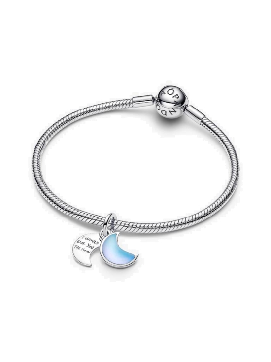 Pandora - Crescent Moon Double Dangle Charm - 794272C01 | Stockmann - photo 3