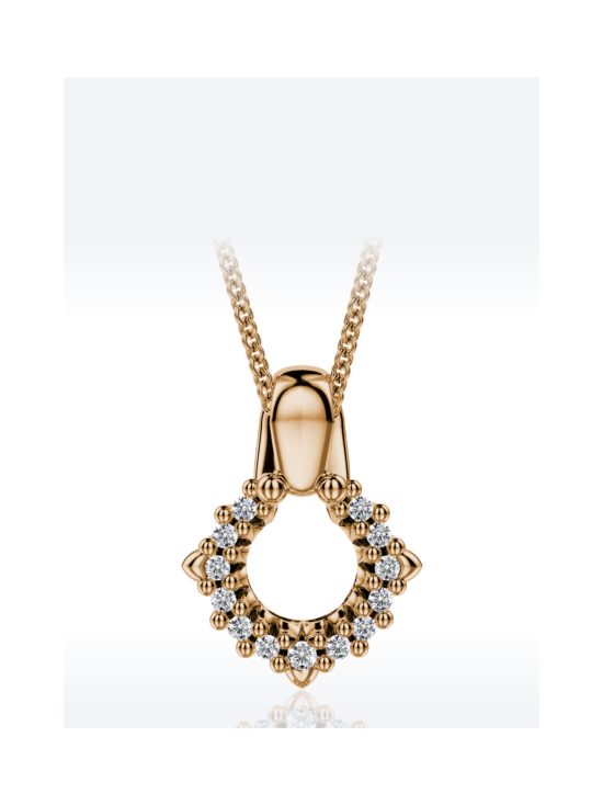 Olli Johan Lindroos - Kide Riipus Hiutale 0.07-0.40ct Keltakulta | Stockmann - photo 1