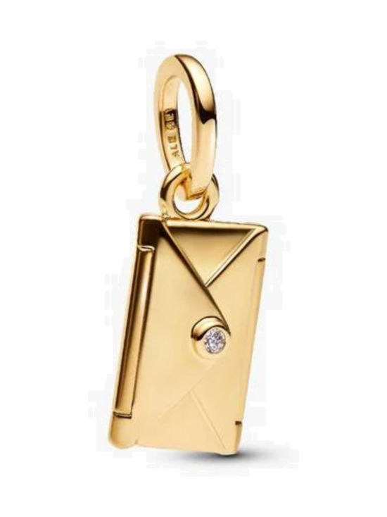 Pandora - Engravable & Openable Envelope Dangle Charm - 764421C01 | Stockmann - photo 5
