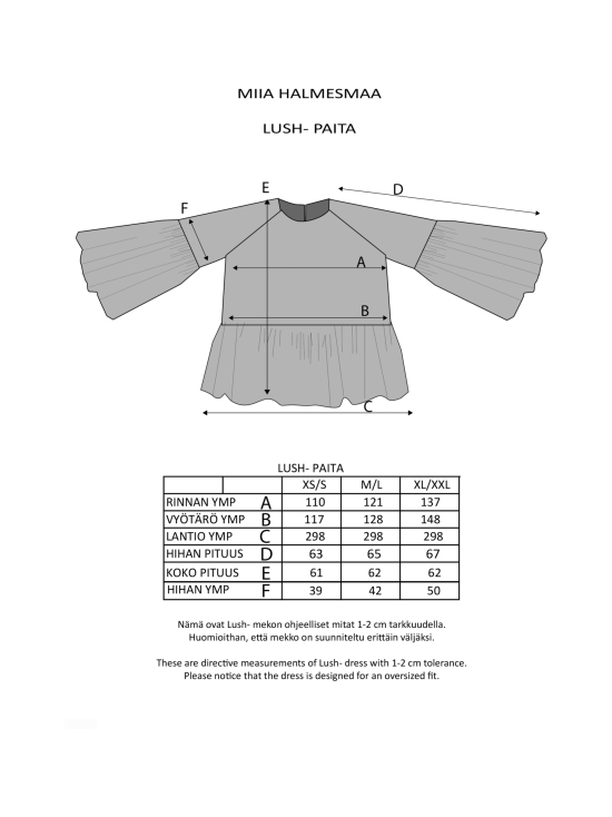 Miia Halmesmaa - LUSH- SILKKIPAITA, KELTAKULTA - KULTA | Stockmann - photo 8