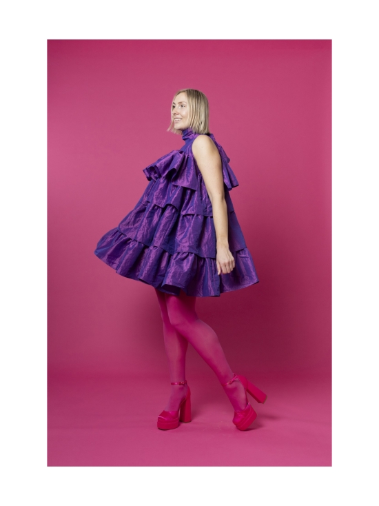 Miia Halmesmaa - FLOUNCE- FRILLAMEKKO, VIOLETTI - VIOLETTI - photo 5 Miia Halmesmaa - FLOUNCE- FRILLAMEKKO, VIOLETTI - VIOLETTI | Stockmann - photo 5