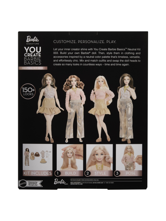 BARBIE - BARBIE SINÄ LUOT BASICS Neutraalisarja | Stockmann - photo 3
