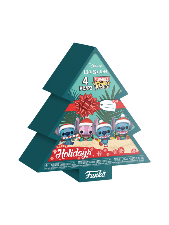 DISNEY STITCH - FUNKO Pocket POP! Vinyylihahmo: Lilo & Stitch - Holiday 4-pack | Stockmann - photo 1