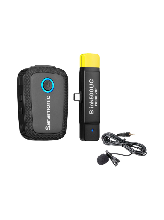 Saramonic - Saramonic Blink 500 B5 (TX+RX UC) 1 to 1 - 2,4 GHZ (USB-C) - photo 1 Saramonic - Saramonic Blink 500 B5 (TX+RX UC) 1 to 1 - 2,4 GHZ (USB-C) | Stockmann - photo 1