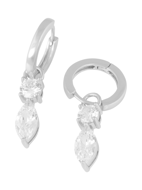 Snö Of Sweden - Eira long navette ring ear s/clear- Snö of Sweden - 17 | Stockmann - photo 3