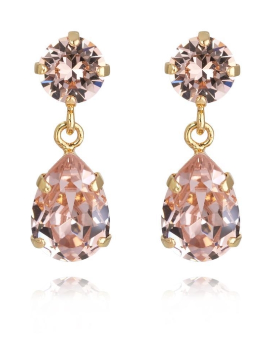 Caroline Svedbom Jewelry - CLASSIC DROP EARRINGS GOLD - VINTAGE ROSE | Stockmann - photo 1