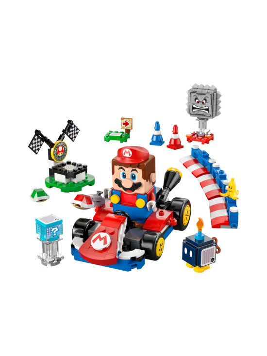 LEGO SUPER MARIO - LEGO Super Mario Mario Kart™ – Interaktiivinen LEGO® Mario™ ja Standard Kart 72043 - photo 3 LEGO SUPER MARIO - LEGO Super Mario Mario Kart™ – Interaktiivinen LEGO® Mario™ ja Standard Kart 72043 | Stockmann - photo 3
