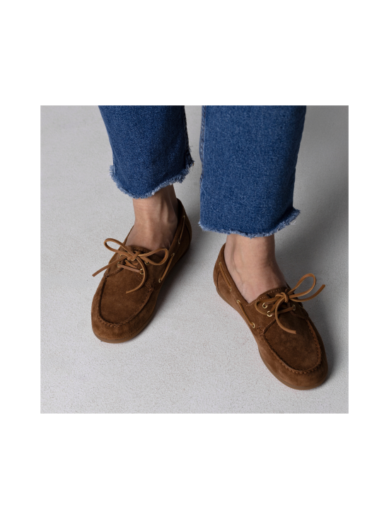 Pomar - LOKI purjehduskengät - BROWN SUEDE | Stockmann - photo 3