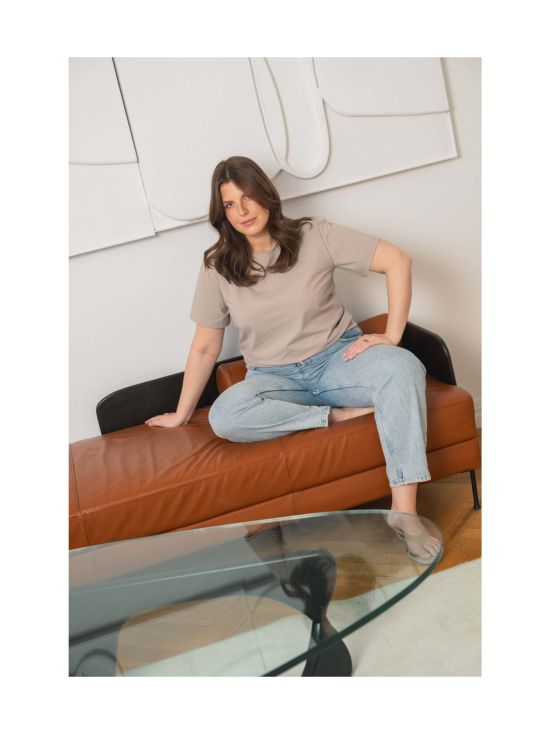 Nakoa - Emilia T-Shirt, Greige - GREIGE | Stockmann - photo 7