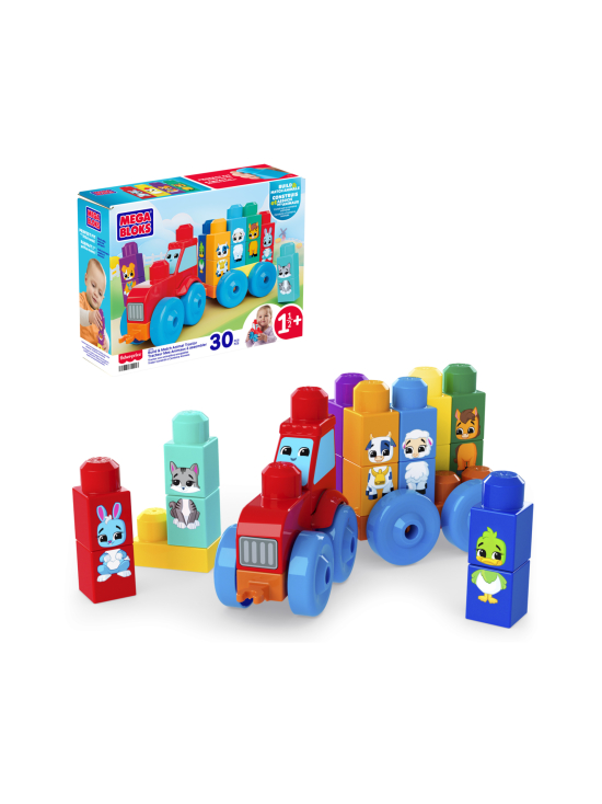 MEGA BLOKS - MEGA BLOKS Ruild & Match Eläintraktori | Stockmann - photo 2