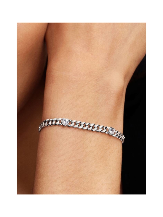Pandora - Heart Cuban Chain Bracelet - 594226C01 | Stockmann - photo 2