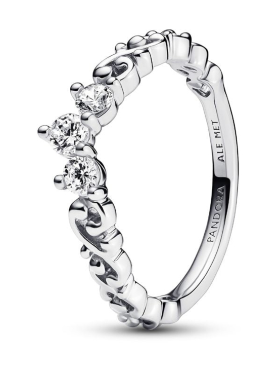 Pandora - Kuninkaalliset kierteet -tiarasormus  Sterling silver, clear cubic zirconia 192232C01 | Stockmann - photo 1