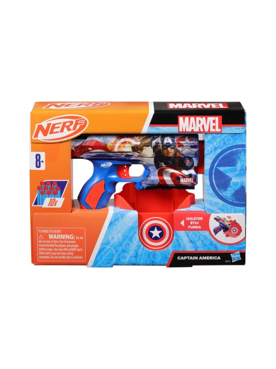 MARVEL - NERF Leikkipyssy Marvel Captain America - photo 1 MARVEL - NERF Leikkipyssy Marvel Captain America | Stockmann - photo 1