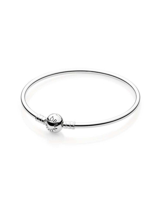 Pandora - Silver bangle bracelet Moments Silver Bangle 590713 | Stockmann - photo 1