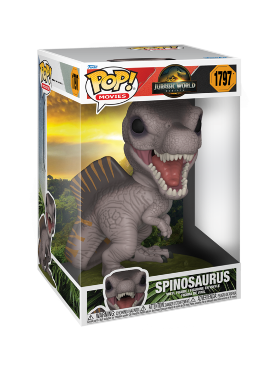JURASSIC WORLD - FUNKO POP! Jumbo Vinyylihahmo: Jurassic World: Rebirth - Spinosaurus - photo 1 JURASSIC WORLD - FUNKO POP! Jumbo Vinyylihahmo: Jurassic World: Rebirth - Spinosaurus | Stockmann - photo 1