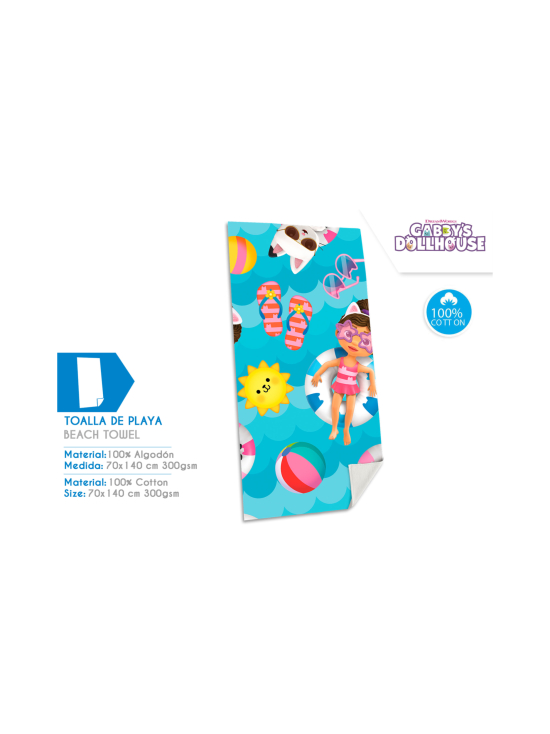 GABBY´S DOLLHOUSE - GABBY´S DOLLHOUSE Puuvillapyyhe, 70 x 140 cm | Stockmann - photo 2