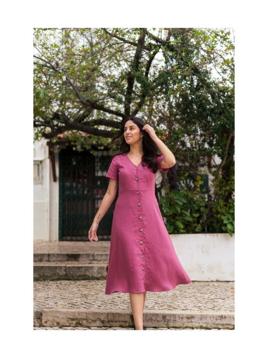 Nakoa - Penelope Dress, Mulberry - MULBERRY (MURRETTU VAALEANPUNAINEN) | Stockmann - photo 5