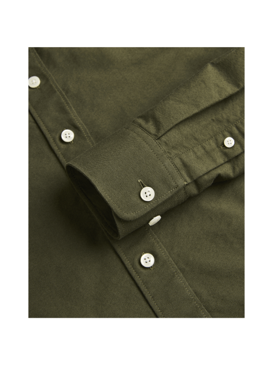 Berkeley - W's Porto Oxford Casual -paitapusero - OLIVE | Stockmann - photo 4