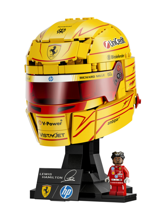 LEGO EDITIONS - LEGO Editions Formula 1 Scuderia Ferrari HP -kypärä – Lewis Hamilton 43022 | Stockmann - photo 3