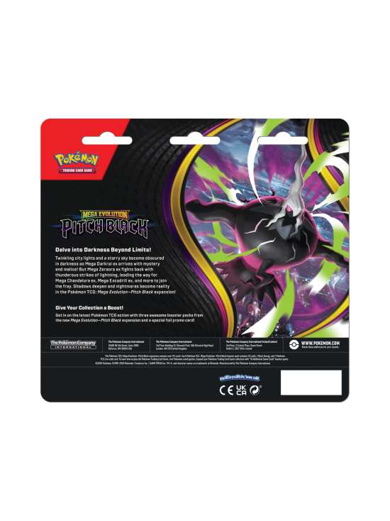 POKEMON - POKEMON TCG MEGA EVOLUTION keräilykortit Blister 3P | Stockmann - photo 2