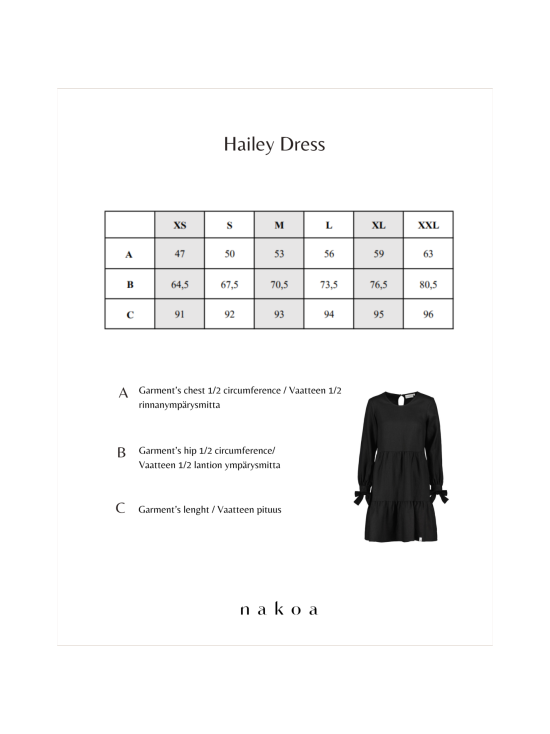 Nakoa - Hailey Dress, Sky Blue - SKY BLUE (VAALEANSININEN) - photo 7 Nakoa - Hailey Dress, Sky Blue - SKY BLUE (VAALEANSININEN) | Stockmann - photo 7