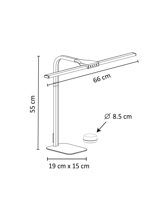Top-Cousins - TC Strata Base valaisin painojalalla - valkoinen - 1 | Stockmann - photo 8
