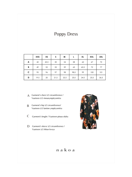 Nakoa - Poppy Dress, Copper Flower - COPPER FLOWER | Stockmann - photo 9