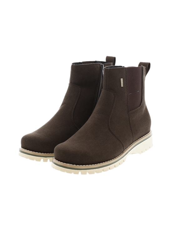 Pomar - KATAJA Naisten vegaaniset GORE-TEX® Chelsea nilkkurit - BARK MICRO SUEDE/WHT S | Stockmann - photo 3