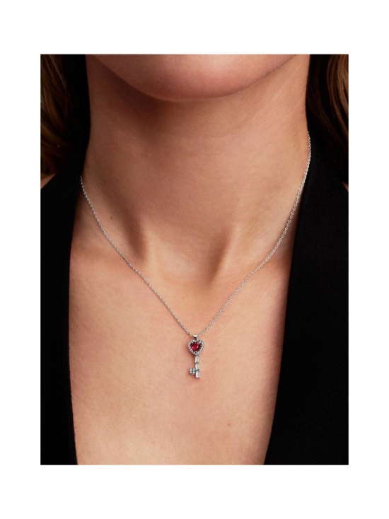 Pandora - Elevated Heart Key Collier Necklace - 394392C01-45 | Stockmann - photo 2