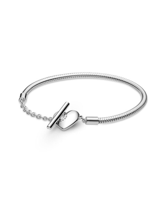 Pandora - Pandora Moments rannekoru Engravable Heart T-Bar 599285C00 | Stockmann - photo 3