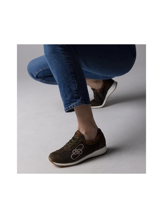 Pomar - LYYDIA tennarit - OLIVE NBCK/SUEDE/LEOPARD | Stockmann - photo 2