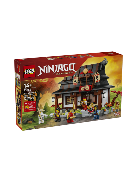 LEGO NINJAGO - LEGO Ninjago Neljä aseseppää – 15-vuotisjuhlamalli 71858 | Stockmann - photo 1