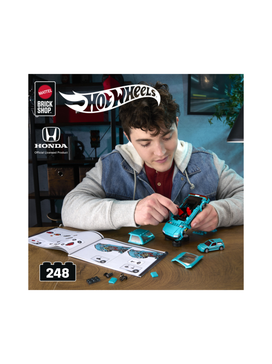 HOT WHEELS - HOT WHEELS Brick Shop Custom ´90 Honda Civic EF | Stockmann - photo 5