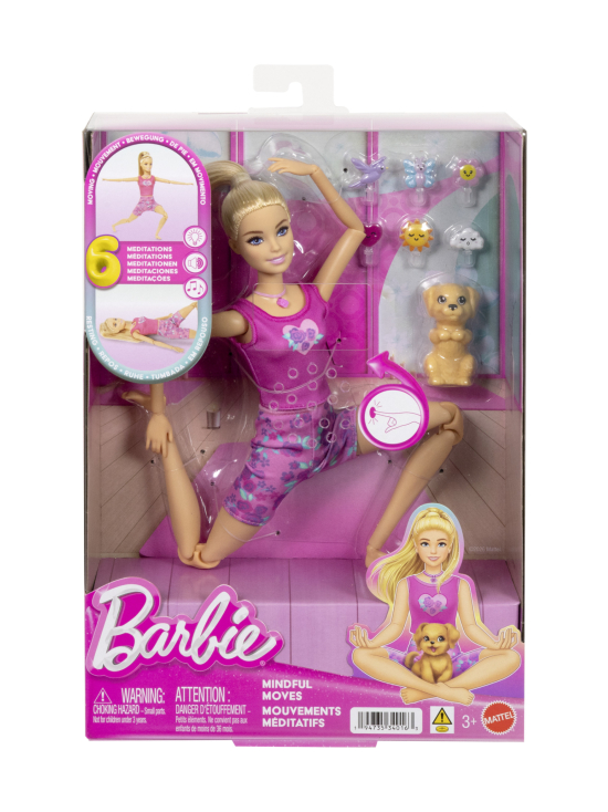 BARBIE - BARBIE Mindful Moves -nukke ja asusteet | Stockmann - photo 1