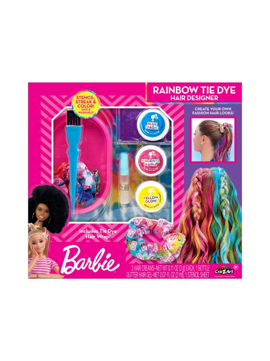 BARBIE - BARBIE Kampaussetti Solmuvärjäyssateenkaari - photo 2 BARBIE - BARBIE Kampaussetti Solmuvärjäyssateenkaari | Stockmann - photo 2