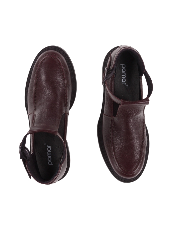 Pomar - KRASSI korkeat Mary Jane -kengät - PLUM NAPPA/BLACK SOLE | Stockmann - photo 6