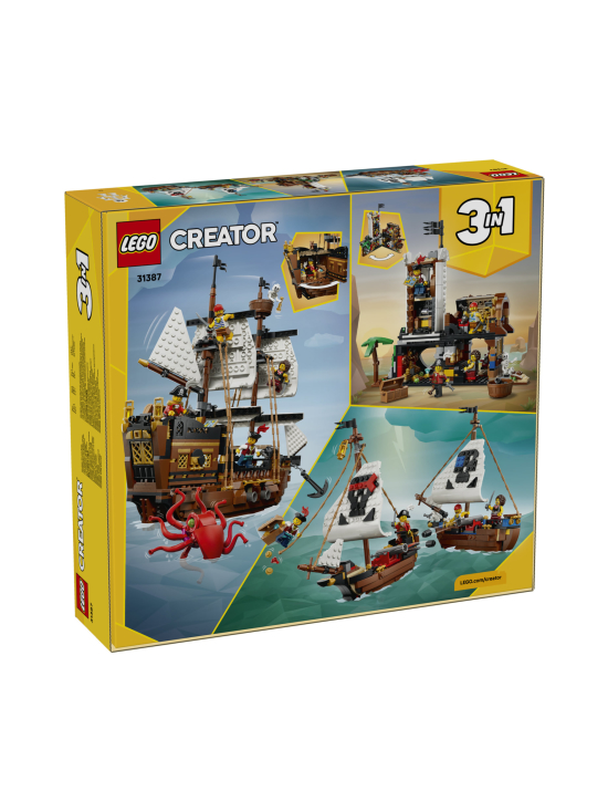 LEGO CREATOR - LEGO Creator Mahtava merirosvolaiva 31387 | Stockmann - photo 2