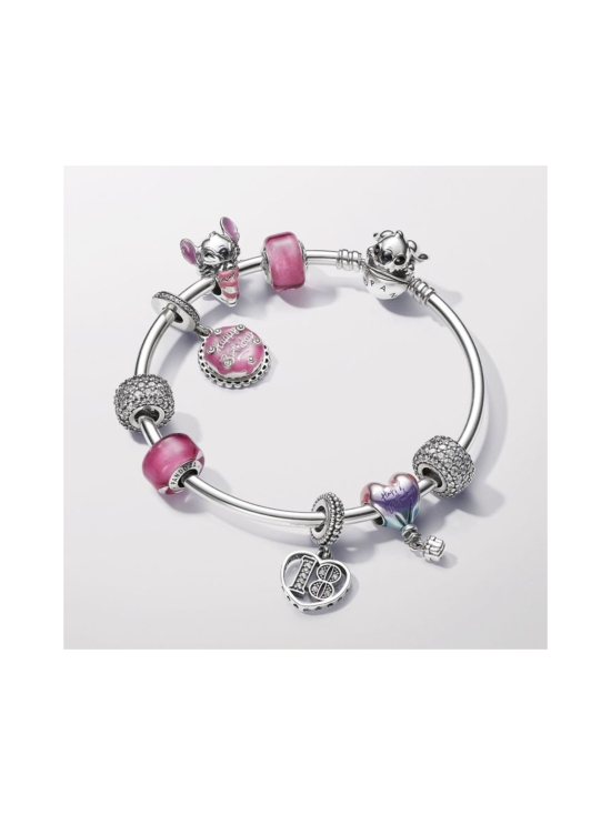 Pandora - Disneyn Stitchin syntymäpäiväkakku -hela Disney Stitch birthday cake sterling silver charm with pink, purple, blue and black enamel Sterling silver Enamel  Purple 793189C01 | Stockmann - photo 5