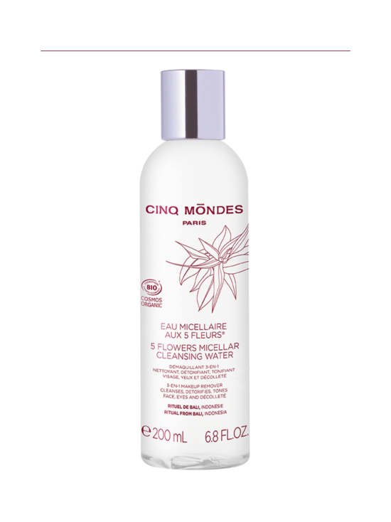 Cinq Mondes - Five Flowers Micellar Water (200ml) - photo 1 Cinq Mondes - Five Flowers Micellar Water (200ml) | Stockmann - photo 1