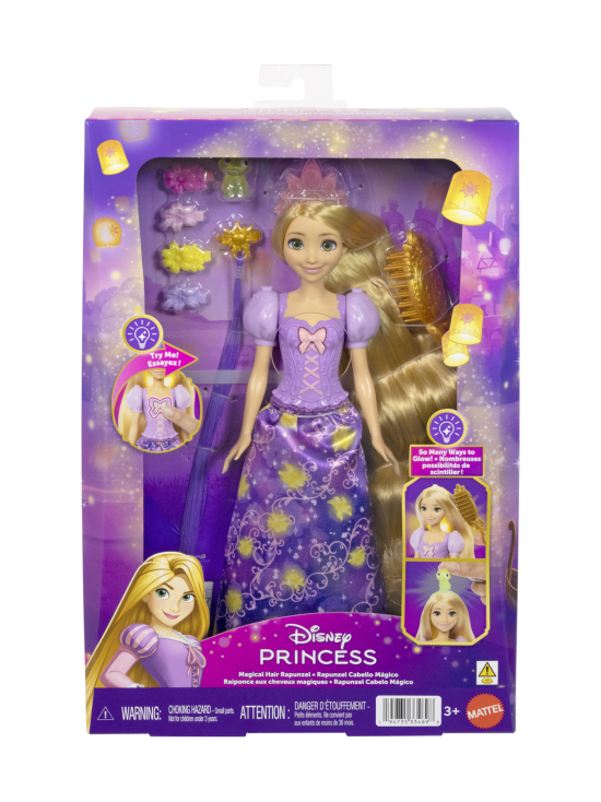 DISNEY PRINCESS - DISNEY PRINCESS Rapunzel -nukke taikahiuksilla | Stockmann - photo 1