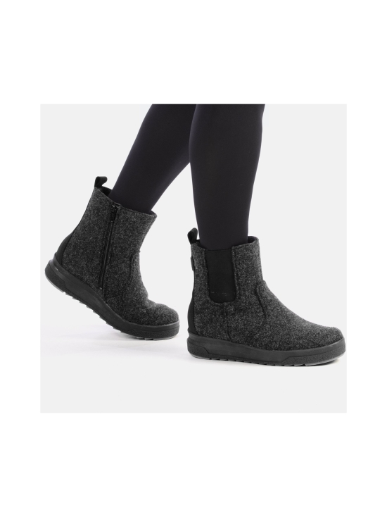Pomar - MALLA Naisten GORE-TEX huopanilkkurit - GRANIT FELT/BLACK WAXY | Stockmann - photo 3