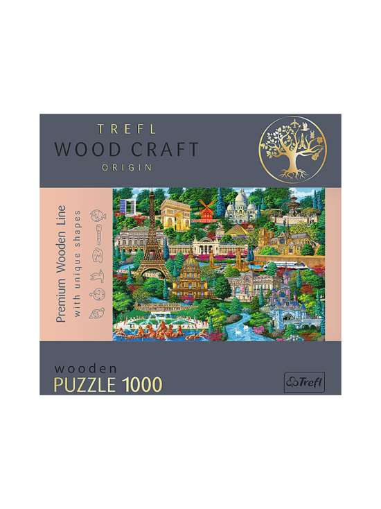 TREFL - TREFL Puinen palapeli Ranskan kuuluisat paikat, 1000 palaa | Stockmann - photo 5