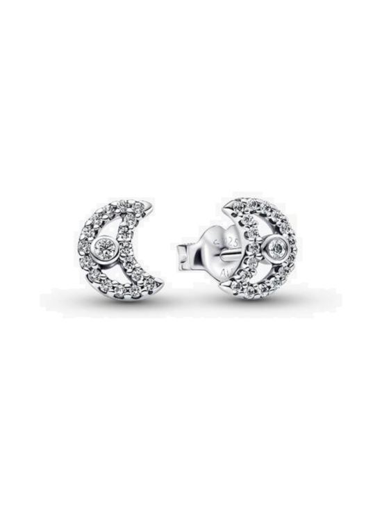 Pandora - Sparkling Moon Stud Earrings - 294257C01 | Stockmann - photo 4