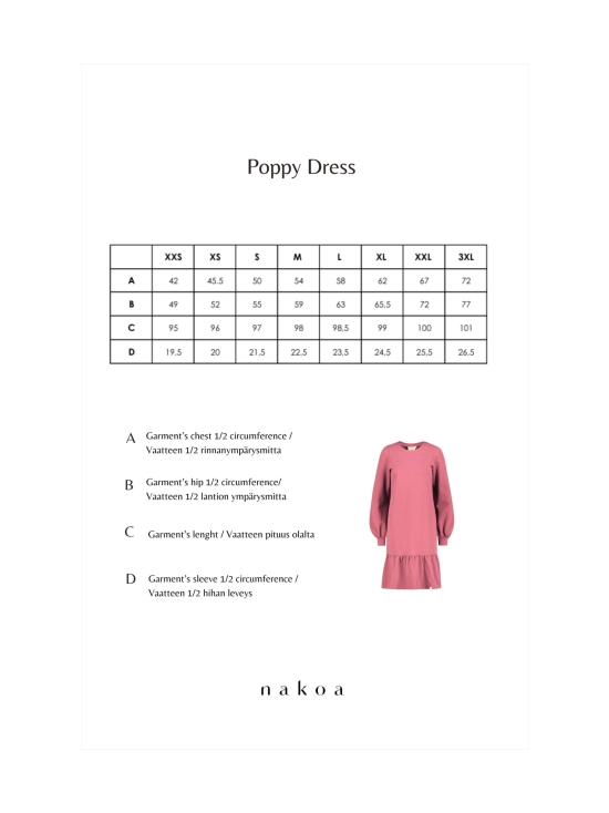 Nakoa - Poppy Dress, Mauve - MAUVE | Stockmann - photo 5