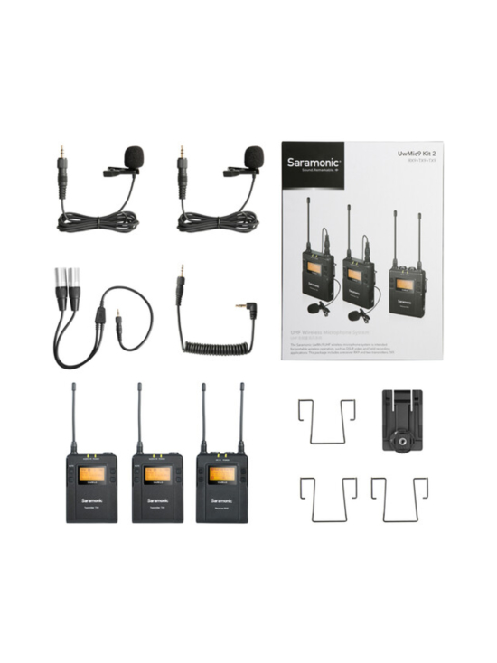 Saramonic - Saramonic UwMic9 langaton mikrofonisetti (TX9 + TX9 + RX9) - photo 4 Saramonic - Saramonic UwMic9 langaton mikrofonisetti (TX9 + TX9 + RX9) | Stockmann - photo 4