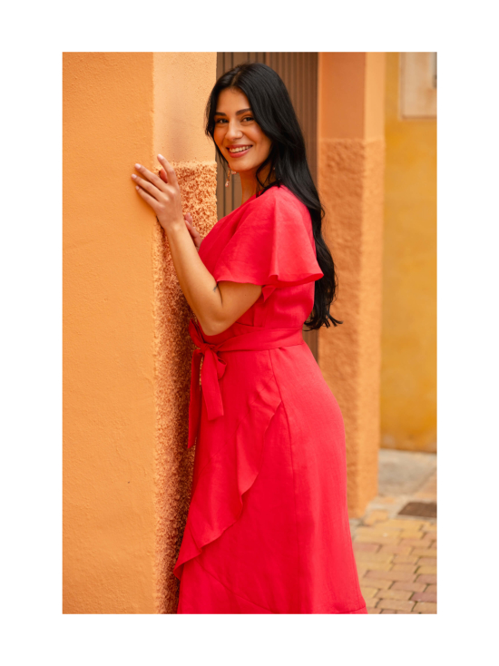 Nakoa - Annika Dress, Raspberry - RASPBERRY (PUNAINEN) | Stockmann - photo 4