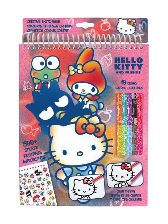 HELLO KITTY - HELLO KITTY Värityslehtiö ja kyniä - photo 2 HELLO KITTY - HELLO KITTY Värityslehtiö ja kyniä | Stockmann - photo 2
