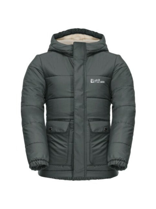 K Ulkoiluvaatteet Jack | Wolfskin FOX SLATE GREEN SNOW JACKET