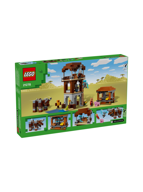 LEGO MINECRAFT - LEGO Minecraft Ryöstelijöiden etuvartioasema ja Tuhokylvyri 21278 - photo 2 LEGO MINECRAFT - LEGO Minecraft Ryöstelijöiden etuvartioasema ja Tuhokylvyri 21278 | Stockmann - photo 2